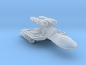 3125 Scale Romulan Peregrine New Mauler Cruiser in Clear Ultra Fine Detail Plastic