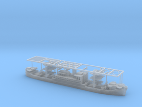 IJA Hyuga Maru Landig Craft Depot Ship 1/600 in Clear Ultra Fine Detail Plastic
