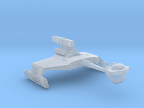3788 Scale Klingon D5WD Drone Bombardment Cruiser in Clear Ultra Fine Detail Plastic