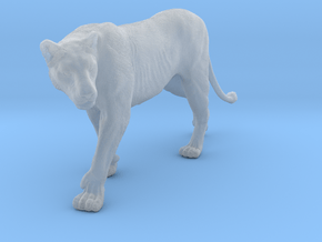 Lion 1:9 Walking Lioness 2 in Clear Ultra Fine Detail Plastic