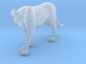 Lion 1:87 Walking Lioness 2 in Clear Ultra Fine Detail Plastic
