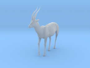 Thomson's Gazelle 1:6 Walking Male in Clear Ultra Fine Detail Plastic
