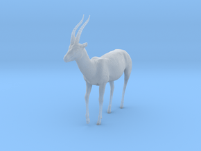 Thomson's Gazelle 1:9 Walking Male in Clear Ultra Fine Detail Plastic