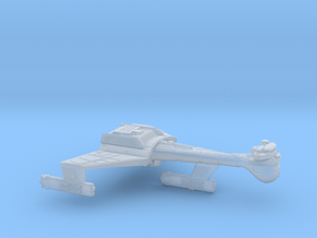 3125 Scale Klingon C10K Refitted Heavy Dreadnought in Clear Ultra Fine Detail Plastic