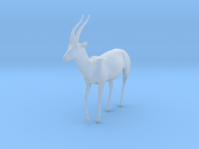 Thomson's Gazelle 1:16 Walking Male in Clear Ultra Fine Detail Plastic
