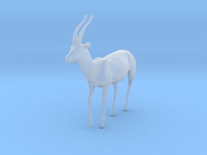 Thomson's Gazelle 1:22 Walking Male in Clear Ultra Fine Detail Plastic