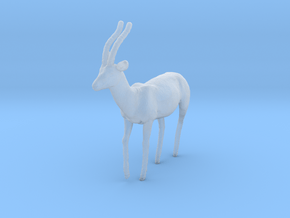 Thomson's Gazelle 1:45 Walking Male in Clear Ultra Fine Detail Plastic