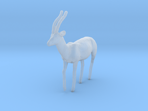 Thomson's Gazelle 1:48 Walking Male in Clear Ultra Fine Detail Plastic