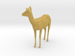 Thomson's Gazelle 1:6 Standing Female in Tan Fine Detail Plastic