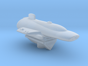 3788 Scale Baduvai Improved Frigate (FFI) CVN in Clear Ultra Fine Detail Plastic