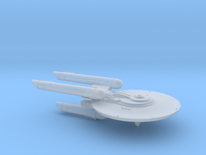 3788 Scale Fed Classic New Command Cruiser (NCC) in Clear Ultra Fine Detail Plastic
