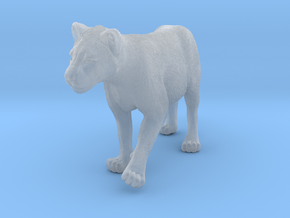 Lion 1:9 Walking Cub in Clear Ultra Fine Detail Plastic