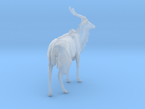 Nyala 1:45 Standing Male in Clear Ultra Fine Detail Plastic