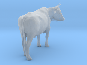 ABBI 1:9 Standing Cow 2 in Clear Ultra Fine Detail Plastic