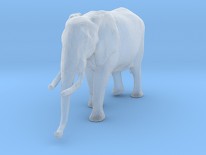 African Bush Elephant 1:160 Walking Female in Clear Ultra Fine Detail Plastic