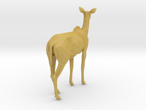 Greater Kudu 1:35 Chewing Female in Tan Fine Detail Plastic