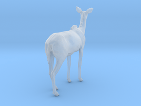 Greater Kudu 1:48 Chewing Female in Clear Ultra Fine Detail Plastic