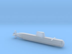 1/700 Son Won-Il (Type 214) Class Submarine in Clear Ultra Fine Detail Plastic