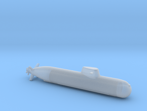 1/700 Type 212 Class Submarine in Clear Ultra Fine Detail Plastic