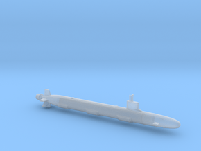 1/700 Virginia Class Submarine in Clear Ultra Fine Detail Plastic