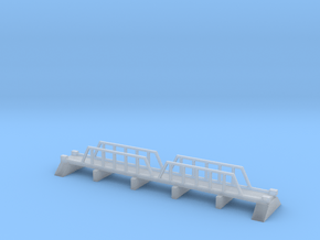 1/700 Steel Girder Road Bridge in Clear Ultra Fine Detail Plastic