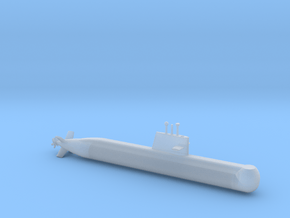 1/700 Collins Class Submarine in Clear Ultra Fine Detail Plastic