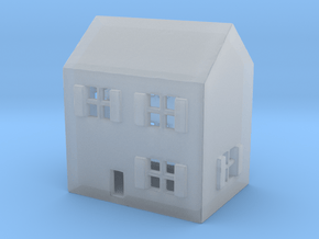 1/700 Town House 1 in Clear Ultra Fine Detail Plastic
