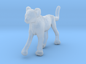 Cheetah 1:48 Walking Cub 3 in Clear Ultra Fine Detail Plastic