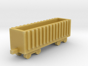 1/700 Coal And Mineral Wagon in Tan Fine Detail Plastic