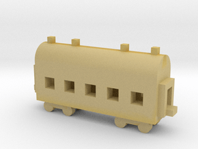 1/700 Passenger Carriage in Tan Fine Detail Plastic