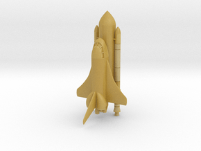 1/700 Space Shuttle Endeavour in Tan Fine Detail Plastic