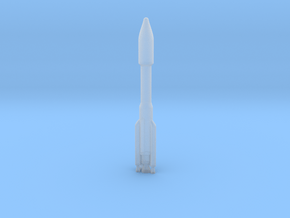 1/700 Atlas V 500 Series Rocket in Clear Ultra Fine Detail Plastic