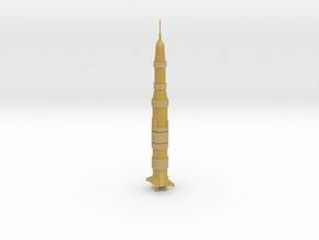 1/700 Saturn V Rocket in Tan Fine Detail Plastic