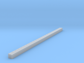 1/700 Single Span Concrete Dock in Clear Ultra Fine Detail Plastic