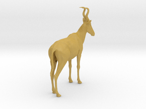 Lelwel Hartebeest 1:22 Standing Male in Tan Fine Detail Plastic