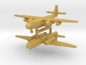 1/285 Arado Ar-234B-2 (x2) in Tan Fine Detail Plastic