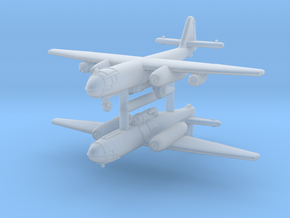 1/350 Arado Ar-234B-2 (x2) in Clear Ultra Fine Detail Plastic