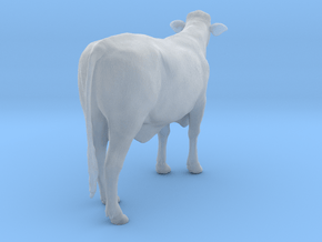 Brangus 1:9 Standing Cow in Clear Ultra Fine Detail Plastic