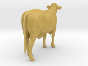 Brangus 1:32 Standing Cow in Tan Fine Detail Plastic