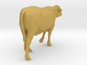 Brangus 1:9 Walking Cow in Tan Fine Detail Plastic