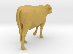 Brangus 1:16 Walking Cow in Tan Fine Detail Plastic