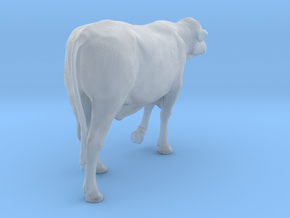 Brangus 1:16 Walking Cow in Clear Ultra Fine Detail Plastic