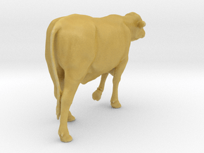Brangus 1:32 Walking Cow in Tan Fine Detail Plastic