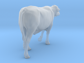 Brangus 1:32 Walking Cow in Clear Ultra Fine Detail Plastic