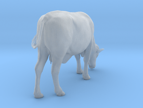 Brangus 1:9 Grazing Cow in Clear Ultra Fine Detail Plastic