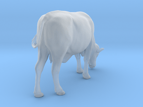 Brangus 1:32 Grazing Cow in Clear Ultra Fine Detail Plastic