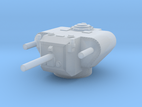 1/144 T-31 Demolition Tank turret in Clear Ultra Fine Detail Plastic