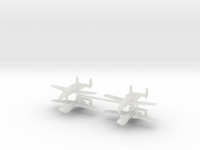1/600 Two-Seater A-10 Thunderbolt II (Unarmed) (x4 in Clear Ultra Fine Detail Plastic