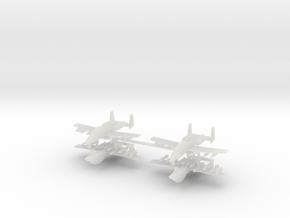 1/600 Two-Seater A-10 Thunderbolt II (Armed) (x4) in Clear Ultra Fine Detail Plastic