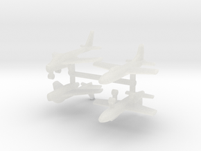 1/700 Experimental Aircraft Set 6 in Clear Ultra Fine Detail Plastic